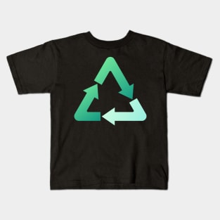 recycle reuse renew rethink Kids T-Shirt